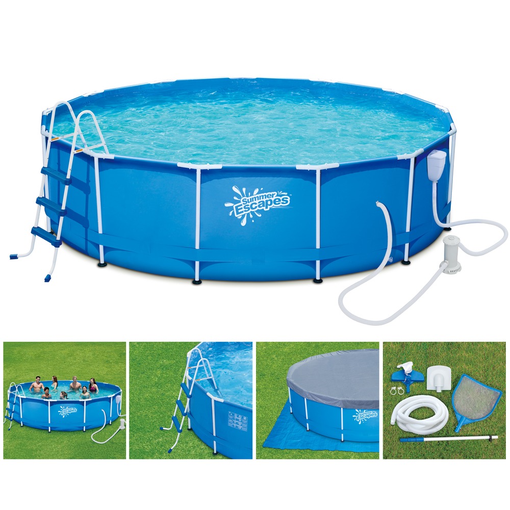 бассейн summer escapes p20-1248-b. бассейн summer escapes p20-1042-a. бассейн summer escapes p20-1252-s. бассейны для дачи каркасные глубокие распродажа. Bestway power steel 412x201х122 с лестницей.